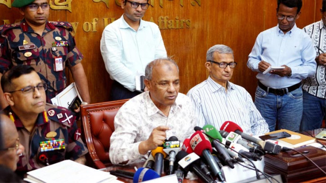 প্রজ্ঞাপনের নির্দেশনা মতেই কাজ করব: স্বরাষ্ট্র উপদেষ্টা