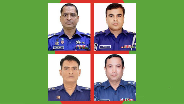 ৪ জেলার এসপিকে দায়িত্ব ছেড়ে ঢাকায় আসার নির্দেশ