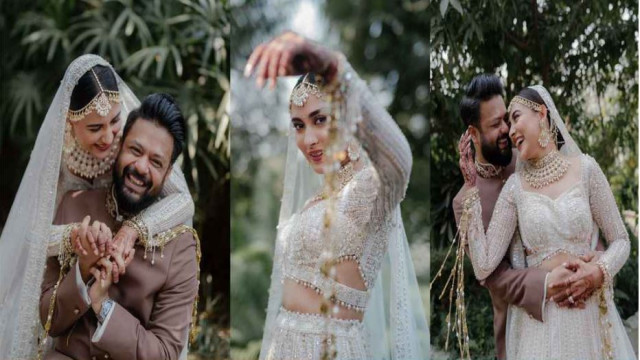 ১৩ বছরের প্রেম, বিয়ের ছবি প্রকাশ করে যা বললেন মেহজাবীন