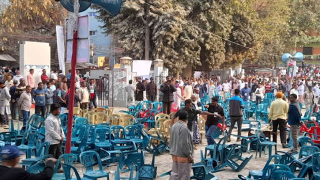 চাঁপাইনবাবগঞ্জে বিএনপির সমাবেশে দুই গ্রুপের সংঘর্ষ (ভিডিও)