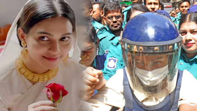 চিত্রনায়িকা নুসরাত ফারিয়া