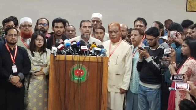 শীর্ষ নেতাদের আসনে নিরাপত্তা নিশ্চিতের আহ্বান জামায়াত জোটের