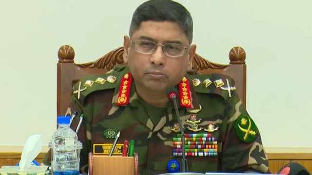 নির্বাচন না হওয়ার কোনো সুযোগ নেই: সেনাপ্রধান