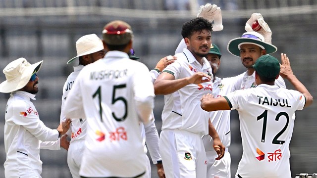 পাকিস্তানের বিপক্ষে ‘হ্যাটট্রিক’ টেস্ট জয় বাংলাদেশের