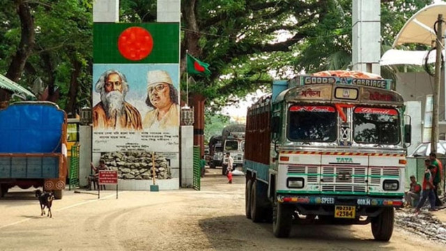 বেনাপোল স্থল বন্দর। ফাইল ছবি