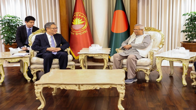 চীনের বাণিজ্যমন্ত্রী ও প্রধান উপদেষ্টা ড. ইউনুস