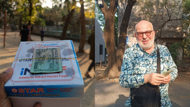 ঢাবিতে ইফতারের পাশাপাশি তুরস্কের এক ভদ্রলোক শিক্ষার্থীদের দিচ্ছেন ৫০০ টাকার নোট