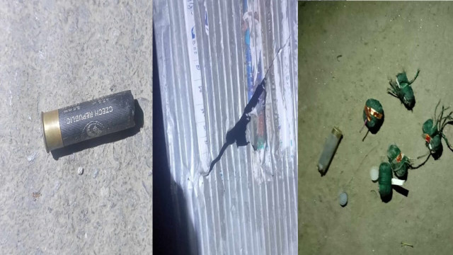 গুলি-ককটেল বিস্ফোরণ.