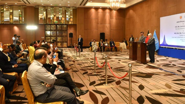 জাতিসংঘের মহাসচিব অ্যান্টনিও গুতেরেস