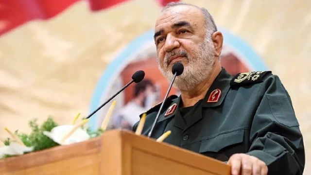 রেভল্যুশনারি গার্ডের প্রধান জেনারেল হোসেইন সালামি