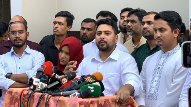 সংস্কার বিরোধী শক্তির সঙ্গে জোট নয়: নাহিদ ইসলাম