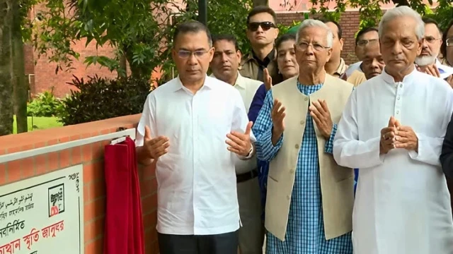 জুলাই স্মৃতি জাদুঘর উদ্বোধন করলেন প্রধানমন্ত্রী