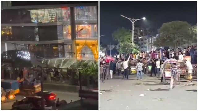 উত্তরায় শপিং মলে ভাঙচুরের ঘটনায় মামলা