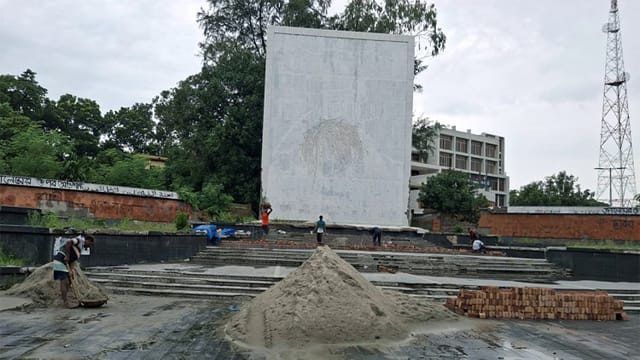 জুলাই স্মৃতি স্তম্ভ হচ্ছে রাজশাহীতে