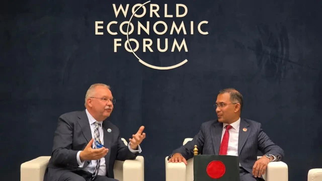 প্রধানমন্ত্রীর সঙ্গে ওয়ার্ল্ড ইকোনমিক ফোরামের সিইও’র সাক্ষাৎ