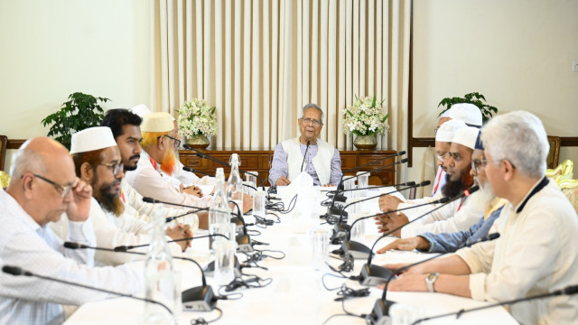 প্রধান উপদেষ্টার সঙ্গে ইসলামী দলগুলোর বৈঠক চলছে