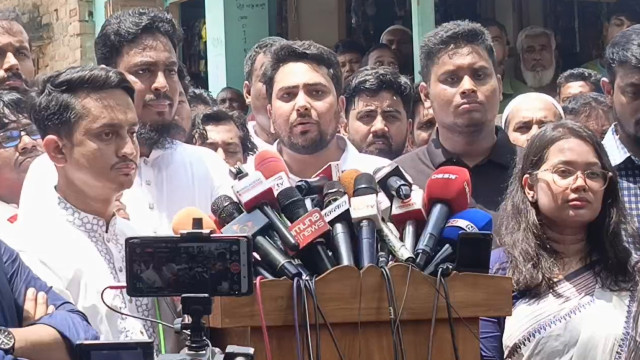 জুলাই ঘোষণাপত্র নিয়ে তালবাহানা শুরু হয়েছে, আদায় করে ছাড়ব: নাহিদ ইসলাম