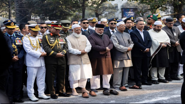 জনসমুদ্রে খালেদা ‍জিয়ার জানাজা সম্পন্ন