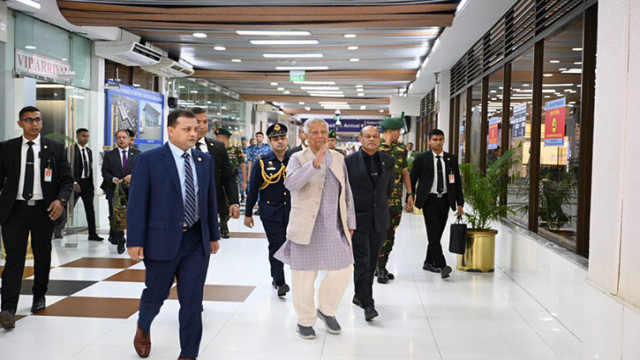 বিমসটেক শীর্ষ সম্মেলনে যোগ দিতে প্রধান উপদেষ্টা বৃহস্পতিবার সকালে ব্যাংককের উদ্দেশে রওনা দেন